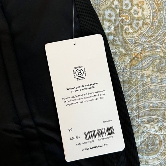 Black Athletic Skort by Athleta - Picture 3 of 5